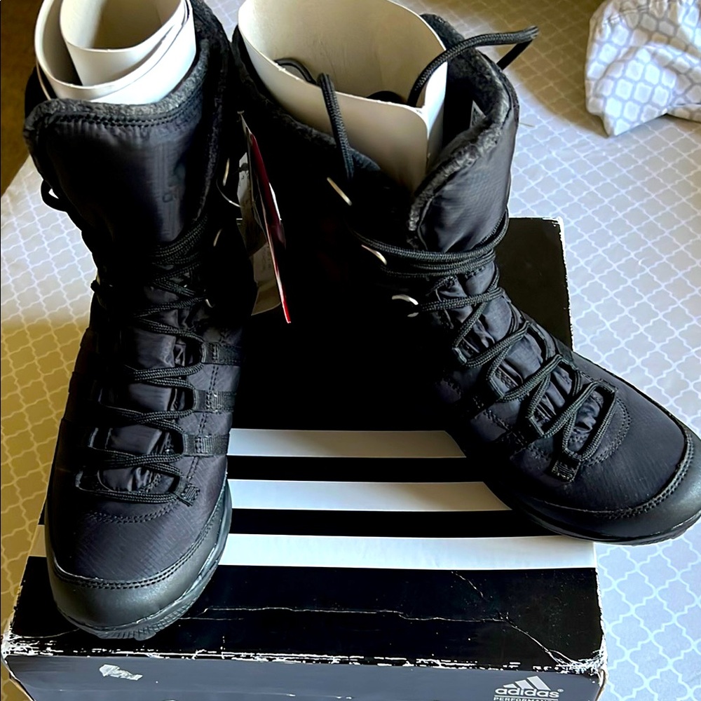 Adidas CW Libria Pearl Hi-Top boots Sz 6.5